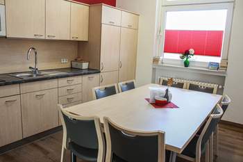 Die Küche auf der Palliativstation